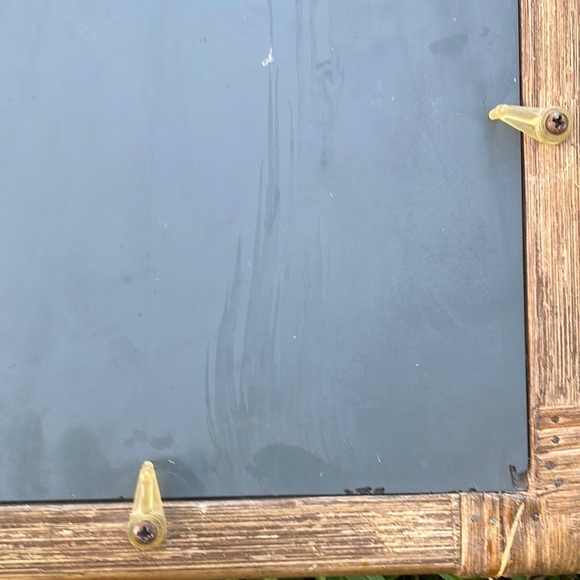 Bamboo Lattice mirror - Picture 14 of 15